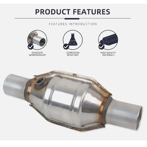 ตัวเร่งปฏิกิริยาแบบตรงรุ่น EPA สำหรับ <span class=keywords><strong>Toyota</strong></span> Prius 1.8L ปี 2010-2015 ท่อไอเสียขนาด 2 นิ้ว พร้อมแผ่นกันความร้อน 17410-37160 รับประกันไม่มีรหัสข้อผิดพลาด CEL <span class=keywords><strong>P0420</strong></span> - Product Image 6