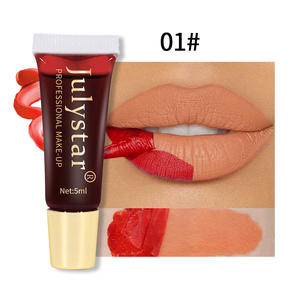 Brillo Labial Mate Natural de Color Mágico de 6 Colores Julystar, Larga Duración, Antiadherente, Desprendible, Colorido, SS - Product Image 5