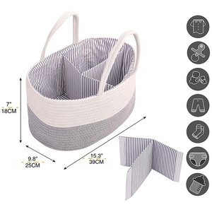 Panier une canapés verser <span class=keywords><strong>bebe</strong></span> 3 compartiments with amovible verser canapés et lingettes - Product Image 5