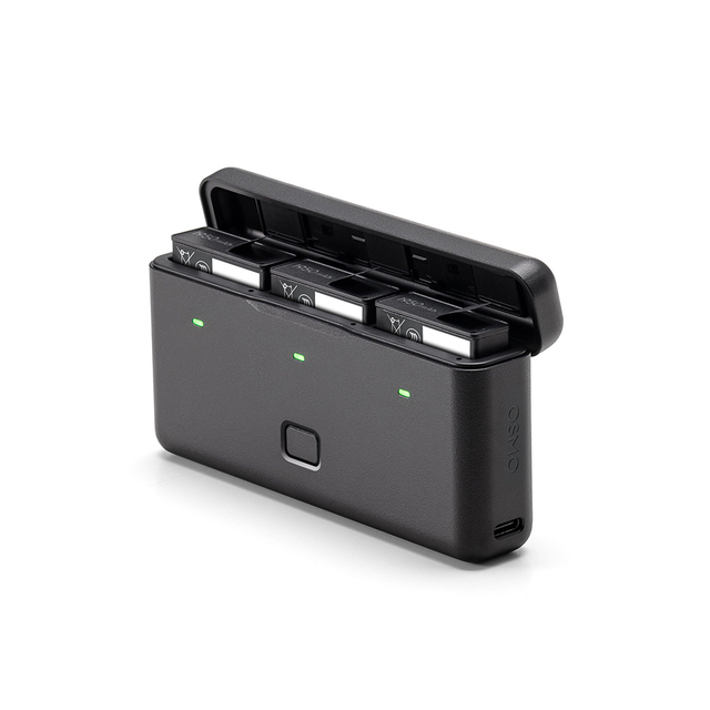 Osmo Multifunctional Battery Case 3 Stores 3 Batteries 2 Memory cards Fast Charge Power Bank Charge Smartphone Wholesale