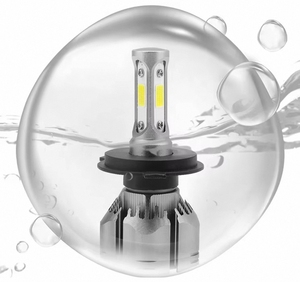 Bombillas LED para faros de coche <span class=keywords><strong>R11</strong></span> H7 H4 COB Chips Hb3 Hb4 luces LED para vehículos H11 H27 - Product Image 1