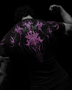 Áo thun thể thao in theo yêu cầu XIANGYU, thiết kế riêng, in logo, họa tiết, kiểu dáng ôm body, in mặt sau, dành cho nam - Product Image 3