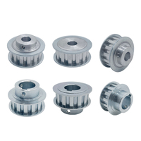 Poulie trapézoïdale en aluminium et acier OEM pour courroie de distribution MXL XXL XL L H XH XXH pour transmission industrielle et automatisation CNC