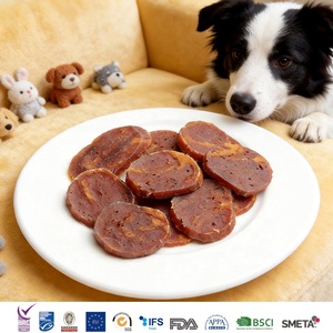 Snack per Cani con Fette di Anatra e Merluzzo, Alimento per Animali ad Alto Contenuto Proteico, Produzione con Etichetta Privata, Facile da Digerire, Gusto Eccellente - Product Image 1