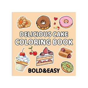 Livre de coloriage de fruits personnalisé pour les enfants Activités quotidiennes mignonnes et confortables pour la relaxation Livres de coloriage simples et grands modèles pour enfants - Product Image 6