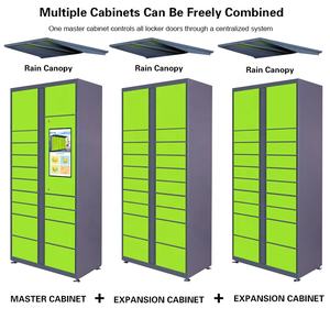 <span class=keywords><strong>Casier</strong></span> à colis intelligent pour l'extérieur et l'intérieur, fabricant chinois, <span class=keywords><strong>casier</strong></span> de livraison postale intelligent en métal durable pour les appartements - Product Image 2