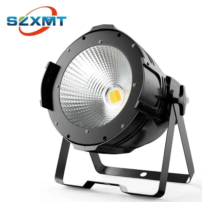 100W 200W COB LED 무대 조명 스포트라이트 따뜻하고 차가운 흰색 LED COB 파 조명 DMX DJ 조명 교회 웨딩 시어터 스튜디오