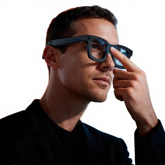 2026 New Arrival Smart Glasses Electrochromic Touch Changing Lenses 1080P Camera Photos Videos AI Translation Voice Control