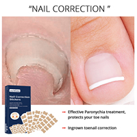 Patchs de réparation des ongles multi-usages Traitement des ongles des orteils Autocollants de correction des ongles antifongique Patch de réparation des ongles de marque privée
