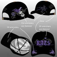 Casquette de baseball brodée 3D haute densité de qualité supérieure, fabriquée par une usine vérifiée 5 étoiles, avec logo personnalisé, structurée, pour les propriétaires de marques