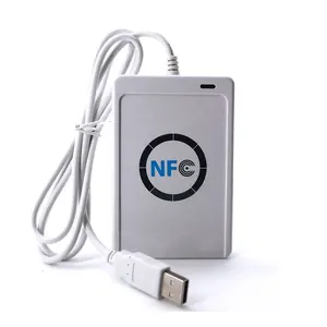 OTPS 13,56 MHz ISO 14443A ACR122U NFC USB Smart Card Reader Writer Eingebaute Antenne für kontaktlosen Tag-Zugriff