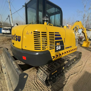 Mini pelleteuse d'occasion Pc56/pc55/pc60 de Komatsu, Japon, avec moteur, pelle de 5 tonnes certifiée EPA à vendre - Product Image 2