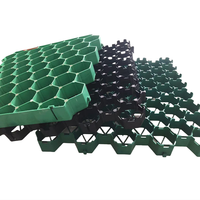 Géocellules en plastique robustes pour allées, grilles de gravier, tapis de sol, grilles efficaces en plastique pour le contrôle de la boue pour les travaux de terrassement