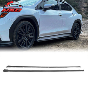 เหมาะสำหรับ Subaru WRX 2022-2026 สเกิร์ตข้างสไตล์ STI สีดำ ยังไม่ได้ทำสี - Product Image 1