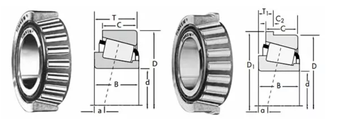 Miniature Bearing 32204 Taper Roller Bearing 7504 made in USA