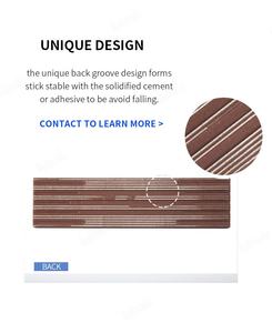 Piastrelle Decorative per Esterni in Marrone per Rivestimento Pareti di Ville e Facciate - Product Image 2