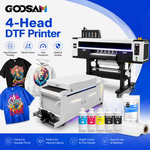 A1 Industrial Dtf Printer 2 Head 4 Head XP600 I1600 I3200 60cm Direct to Film <b>Printing</b> <b>Machine</b> Full Set for T-Shirt Production - Product Image 1