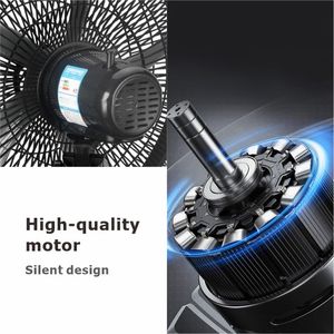 Ventilador de Pie de 18 Pulgadas con Enfriamiento por Aire, Duradero, Garantía Completa, 4 Velocidades, Oscilación, Venta al Por Mayor de Fábrica - Product Image 4