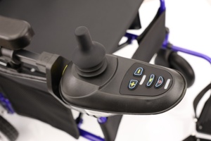 24V/250W * 2 pièces moteur à brosse <span class=keywords><strong>tout</strong></span> <span class=keywords><strong>Terrain</strong></span> hors route voyage pliant léger marcheur Portable fauteuil roulant électrique - Product Image 2