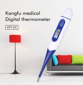 Bền vỏ bé Thân thiện thoải mái linh hoạt kỹ thuật số probe nhiệt kế với cảm biến chính xác - Product Image 5