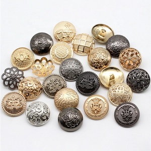 <strong>Button</strong> Embossed Dome Shape Alloy Metal Sewing Shank <strong>Buttons</strong> With Embossed Logo