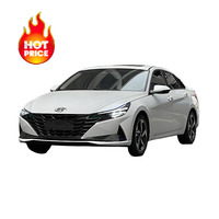2024 pour Elantra 1.5T DCT Lux Premium Edition Compact sièges en cuir voiture gauche direction toit ouvrant LED phares essence pure