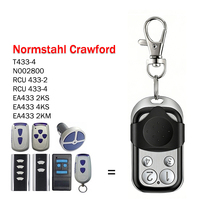 Normstahl Crawford Standard Steel T433-4 EA433 2KS 4KS 2KM RCU 433 433-2K 433-4K N002800 Télécommande de garage 433MHz