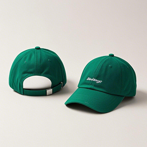 Gorra de béisbol negra deportiva personalizada con hebilla ajustable Sombrero deportivo de tela común para hombre para correr Diseño de 5 paneles - Product Image 6