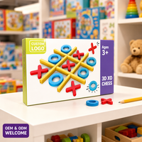 Boîte d'échecs personnalisée avec impression de jeu de société, emballage de jeu éducatif pour enfants, vente en gros OEM ODM avec logo personnalisé