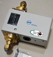 Controlador de Presión Diferencial Metálico STF JC3.5FF, Interruptor de Control de Presión 220V/380V para Sistemas de Cámaras Frigoríficas