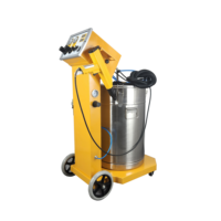 Équipement de revêtement en poudre électrostatique contrôlé par PLC KFB-SE606 300-400g/min Utilisation en atelier de traitement des métaux/acier Fonctionnement facile