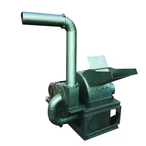 Wood branch wood shredder Diesel engine log slice shredder Mobile double-mouth sawdust wood bran machine