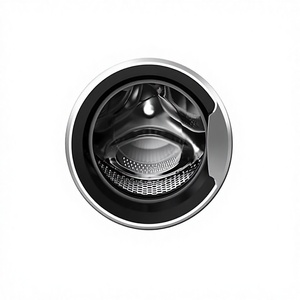 Lavadora de Carga Frontal de 9 kg, 1400 RPM, Plateada, PCM, 220 V, Automática, con Pantalla LED, para Hogar, Hotel, Lavandería, Dormitorio, Ghana, 9 kg, Gran Capacidad - Product Image 2