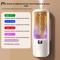 Diffuseur d'aromathérapie intelligent pour la maison et le bureau, affichage numérique, diffusion automatique d'huiles essentielles, désodorisation, diffusion de parfum