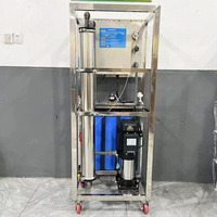 Équipement Commercial de Traitement d'Eau par Osmose Inverse RO 250L/H 500L/H 1000L/H, Purificateur d'Eau Pure