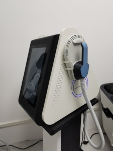 Appareil de remodelage corporel avancé qui combine la philosophie de la médecine traditionnelle chinoise avec l'EMS à double poignée verticale - Product Image 3