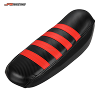 Housse de selle en mousse épaisse antidérapante à nervures JFGRACING, coussin de selle souple pour moto électrique Surron Light Bee X S, motocross