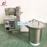 1kg 2kg 3 kg 5kg petit laboratoire cosmétique chauffage électrique rotatif épices en acier inoxydable cône alimentaire mélangeur de poudre sèche