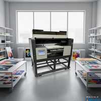 Imprimante à plat UV INQI 6040 avec kit de conversion, garantie 1 an, compatible avec 3 têtes d'impression Epson I3200HD