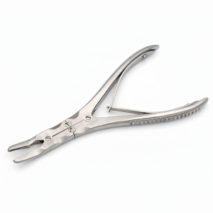 คีมตัดกระดูกแบบโค้งสองทิศทาง Beyer ขนาด 7 นิ้ว สำหรับศัลยกรรมกระดูกและประสาท ทำจากเหล็กกล้าไร้สนิม คุณภาพสูง ใช้งานด้วยมือ - Product Image 1