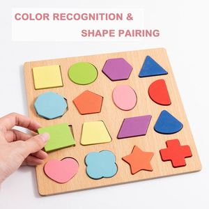 Đầu Giáo Dục Montessori Đồ Chơi Cho Trẻ Em 2-6 Năm Tuổi Trẻ Em 'Bảng Chữ Cái Số Hình Dạng Phù Hợp Với Câu Đố Bằng Gỗ Bé Học Tập - Product Image 5