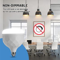 Ampoules LED de haute qualité E27/B22 en forme de T, AC85-265V, 20W, 30W, 40W, 50W, 60W, sans danger de lumière bleue, ampoules LED à économie d'énergie