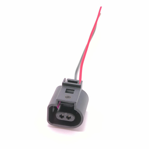 2 yollu kadın sensörü için su geçirmez konnektör 1717692-2 1J0 973 722 a 42034800 42127200 DJ7025A-3.5-21 otomatik kablo demeti - Product Image 1