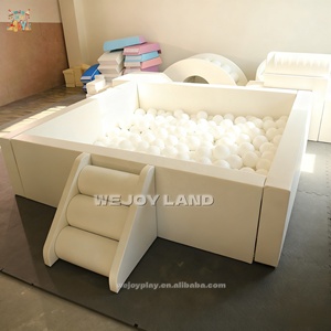 Scivolo a sfera quadrata pastello bianco e rosa popolare <span class=keywords><strong>Soft</strong></span> <span class=keywords><strong>Play</strong></span> per bambini e adulti per uso residenziale e parco divertimenti - Product Image 5