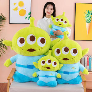 Dessin animé personnalisé Anime mignon Toy Story périphériques extraterrestre grand coussin en peluche et coussin poupée poupée pour enfants poupée endormie - Product Image 1