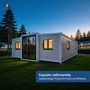 Casa Container Espandibile CGCH 20FT, Casa Prefabbricata Pieghevole, Casa Portatile Prefabbricata, Hotel, Caffetteria, Casa Mobile - Product Image 5