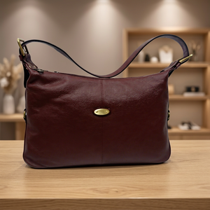 Top Trending Fashion Genuine Leather Waterproof Clutch Handbag <b>Men</b> Women Foldable Two Straps Lightweight Daily Use Large - Product Image 5