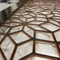 Panneau moderne en aluminium découpé au laser Mashrabiya pour murs-rideaux d'hôtel