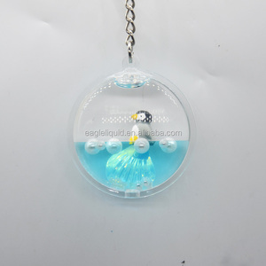 Porte-clés 3D <span class=keywords><strong>en</strong></span> acrylique transparent avec paillettes liquides flottantes, motif dessin animé, prix usine promotionnel - Product Image 4