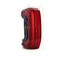 Feu arrière LED pour 2022-2024, feu stop rouge, étanche IP67, ABS+LED, accessoires de voiture, kit de feux arrière 81560-0C160